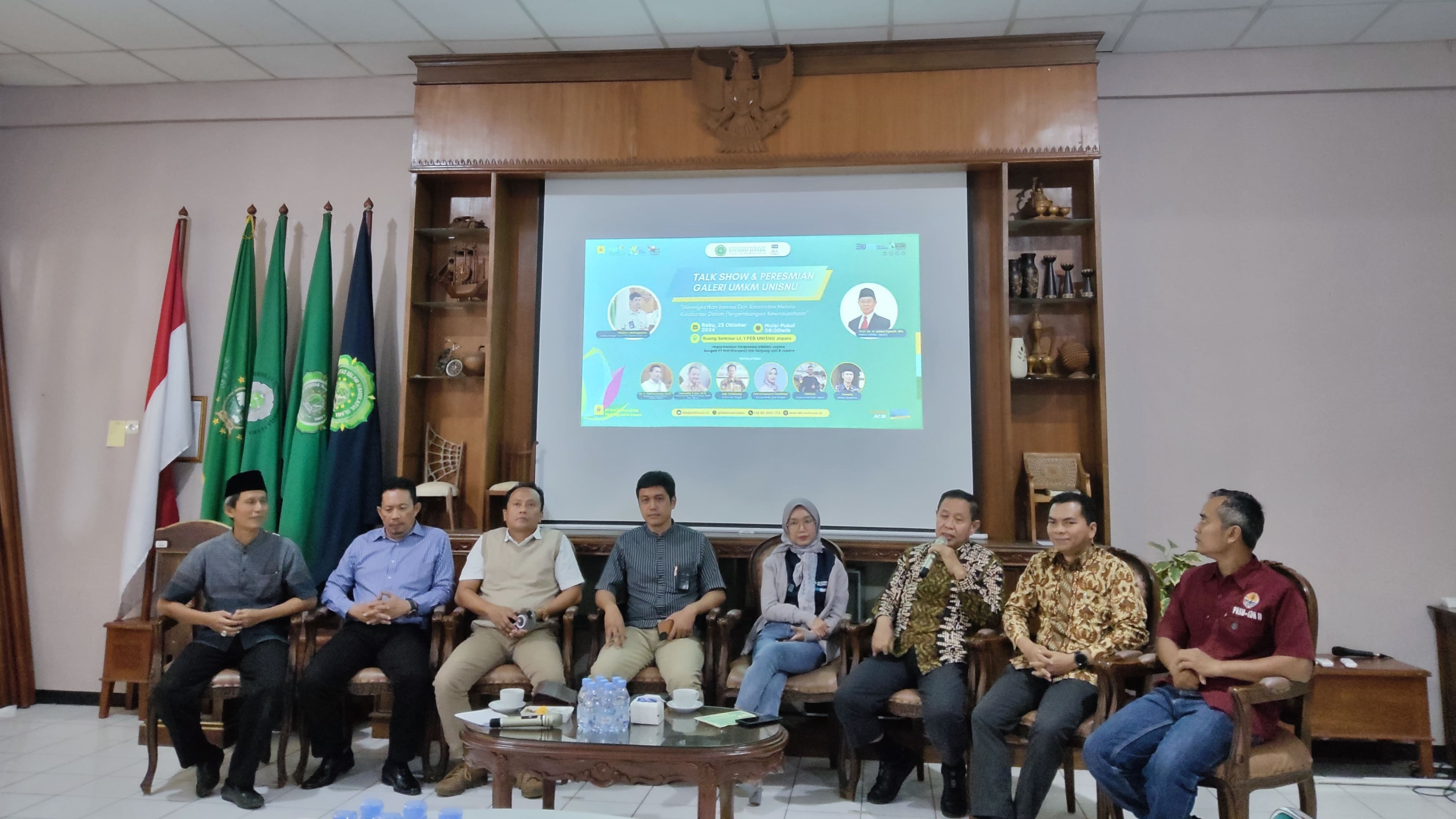 Rumah BUMN Jepara Gelar Talkshow dan Resmikan Galeri UMKM di UNISNU Jepara